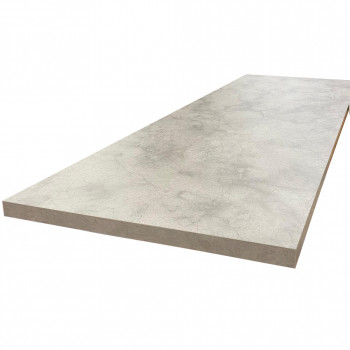 Plan de travail stratifié HPL pierre naturelle 2000 x 650 x 38 mm FSC - Gamme Signature