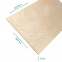 Panneau contreplaqué Powerplex 1200 x 600 x 5 mm. - FSC 100%