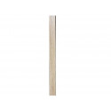 Lot de 6 TasseauX de finition Acoustic chêne clair sur fond NOIR 2600 x 20 x 12 mm - PEFC 70%