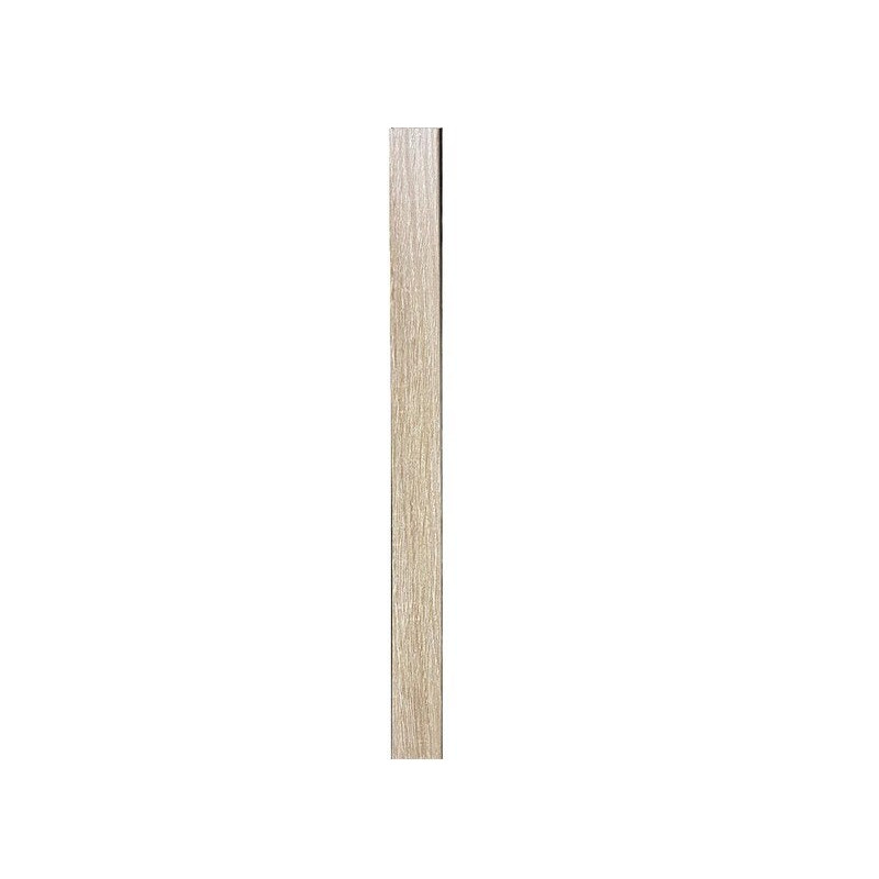 Lot de 6 TasseauX de finition Acoustic chêne clair sur fond NOIR 2600 x 20 x 12 mm - PEFC 70%