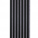 Lot de 2 Panneaux tasseaux Acoustic coul.noir sur feutrine grise 2600x300x17mm PEFC 70%