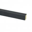 Profil finition Decowall Acoustic mdf couleur chêne lave 2600x20x12mm PEFC 70%