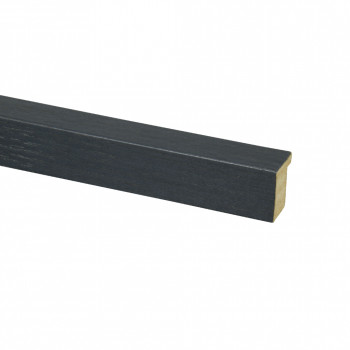 Profil finition Decowall Acoustic mdf couleur chêne lave 2600x20x12mm PEFC 70%