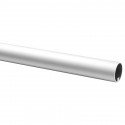 Lot de 3 rampes d'escalier aspect aluminium - 45 mm 2,7 m