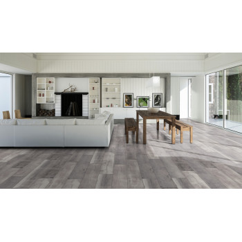 Sol stratifié effet parquet –  8 mm – boîte de 8 lames - 2,26 m2 – EH RIVER 8 K413 PURE+ BLACKWATER OAK