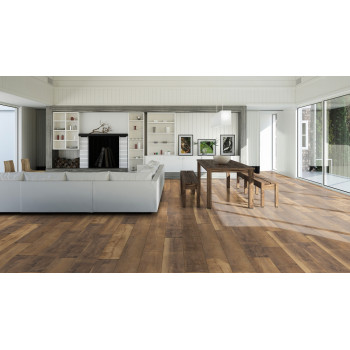 Sol stratifié effet parquet –  10 mm – boîte de 7 lames - 1,76 m2 – EH River 10 K412 PURE+ DOUBLOON OAK