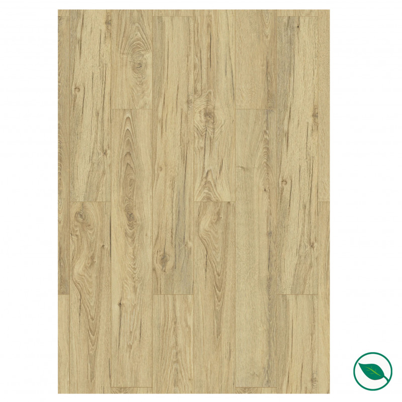 Sol stratifié effet parquet –  8 mm – boîte de 9 lames - 2,26 m2 – EH VILLA K419 PURE+ AMOURY OAK