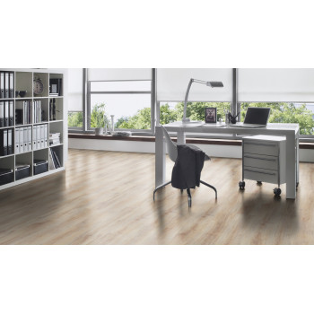 sol stratifié effet parquet - 7 mm - chêne greenland - boite de 10 lames - 2,47 m2 - EH CLASSIC 5236