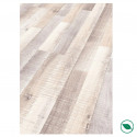 Sol stratifié effet parquet - 8 mm - chêne rude- boite de 9 lames - 2,22 m2 - EH LOFT 8222 - PEFC 70%