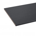 Plan de travail stratifié CPL Marbre noir  2050 x 800 x  29 mm - FSC MIXTE 70%