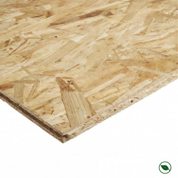 Palette de 60 dalles de plancher OSB 3 2500 x 675 x 15 mm