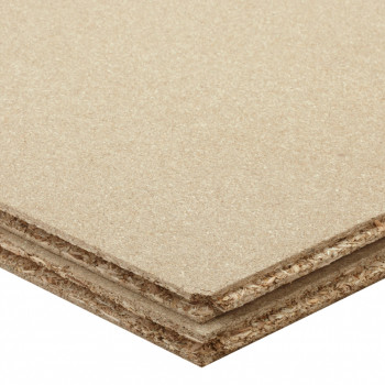 Palette de 52 dalles d'aménagement aggloméré intérieur  2060 x 600 x 19 mm