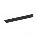 Bande de chant stratifié marbre noir 645 x 38 mm