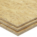 Palette de 45 dalles d'aménagement aggloméré intérieur  2060 x 600 x 22 mm