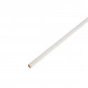 Lot de 12 quarts de rond revêtus blanc 2400 x 18 x 18 mm  PEFC 70%