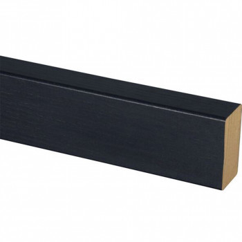 Lot de 4 Tasseaux séparateurs MDF chêne lave 2700 x 100 x 57 mm