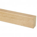 Lot de 4 Tasseaux séparateurs MDF chêne naturel 2700 x 100 x 57 mm