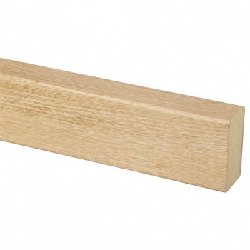 Lot de 4 Tasseaux séparateurs MDF chêne naturel 2700 x 100 x 57 mm
