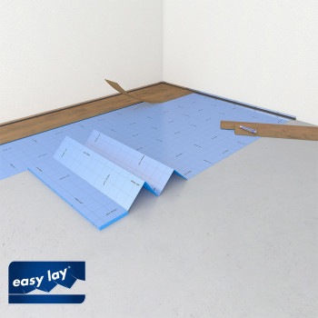 Sous couche parquet SELITBLOC ép 1 mm acoustique 15 m2 12.5m x 1.2m