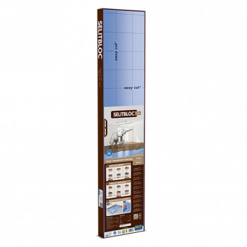 Sous couche parquet SELITBLOC ép 1 mm acoustique 15 m2 12.5m x 1.2m