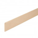Pack de 10 plinthes ayous bord arrondi 2400 x 67 x 9 mm PEFC 70%