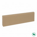Pack promotionnel de 5 plinthes MDF brut 2000 x 95 x 9 mm.