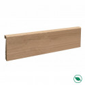 Lot de 6 surplinthes MDF revêtues Pepper OAK 2400 x 130 x 16 mm PEFC 70%