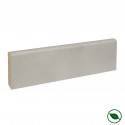 Pack de 5 plinthes bord arrondi MDF Revêtues gris G5 2200 x 68 x 9 mm PEFC 70%