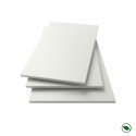 Panneau PVC prédécoupé expansé blanc mat 1200 x 400 x 10 mm