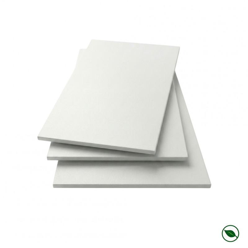 Panneau PVC prédécoupé expansé blanc mat 800 x 600 x 10 mm