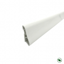 Lot de 10 Plinthes PVC blanc 2500 x 60 x 15 mm