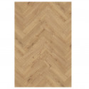 Sol stratifié motif chevron 8 mm boîte de 11 lames 0,87 m² Sundance Oak K326 PEFC 70%