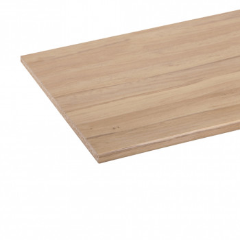 Plan de travail stratifié CPL chêne européen 2600 x 800 x 28 mm - FSC MIXTE 70% - Gamme Confort