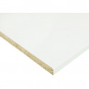 Plan de travail stratifié CPL blanc 2600 x 800 x 28 mm - FSC MIXTE 70% - Gamme Confort