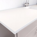 Plan de travail stratifié CPL blanc 2600 x 800 x 28 mm - FSC MIXTE 70% - Gamme Confort