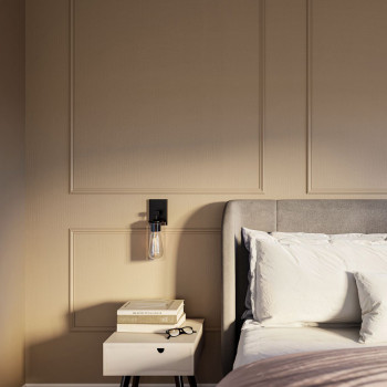 Kit de moulure prépeinte blanc 10 x 29 mm pour cadre de 50 x 70 cm – PEFC 70%