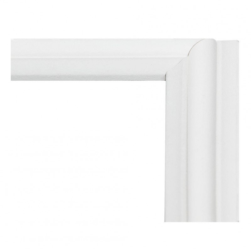 Kit de moulure prépeinte blanc 8.5 x 22 mm pour cadre de 190 x 70 cm – PEFC 70%