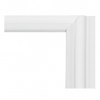 Kit de moulure prépeinte blanc 8.5 x 22 mm pour cadre de 190 x 70 cm – PEFC 70%