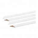 Kit de moulure prépeinte blanc 8.5 x 22 mm pour cadre de 50 x 70 cm – PEFC 70%
