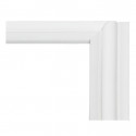 Kit de moulure prépeinte blanc 8.5 x 22 mm pour cadre de 50 x 70 cm – PEFC 70%