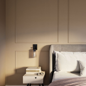 Kit de moulure prépeinte blanc 10 x 29 mm pour cadre de 120 x 70 cm – PEFC 70%