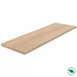 Plan de travail stratifié chêne CPL 2770 x 640 x 38 mm - PEFC 75% - Gamme Essentiel