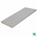 Plan de travail stratifié CPL aluminium 2770 x 640 x 38 mm - PEFC 75% - Gamme Essentiel