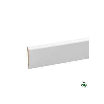 Lot de 6 Plinthes MDF blanc...