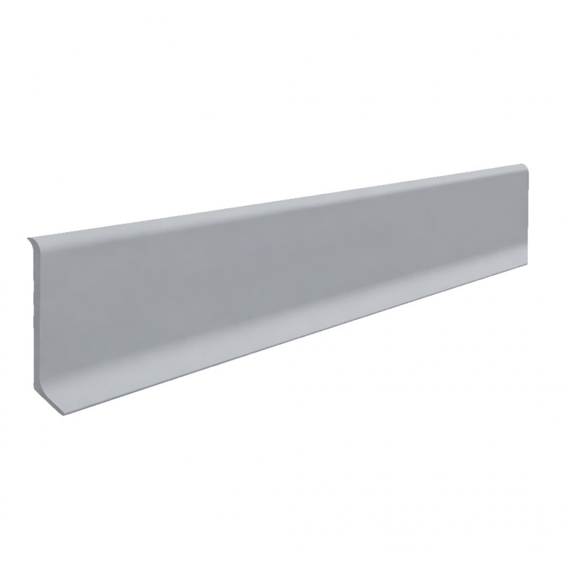 Plinthe Alu gris 2500 x 60 x 15 mm