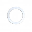 Hublot blanc en polystyrène choc (PS) sans verre 330 x 330 x 45 mm