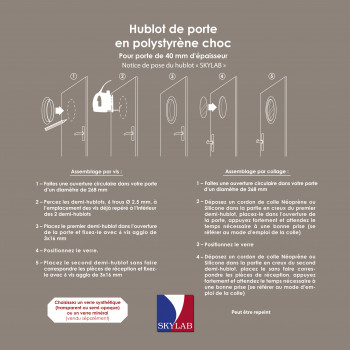 Hublot anthracite en...