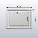 Boiserie Lutecia prépeinte 690 x 530 x 12 mm
