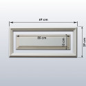 Boiserie Lutecia prépeinte 690 x 290 x 12 mm