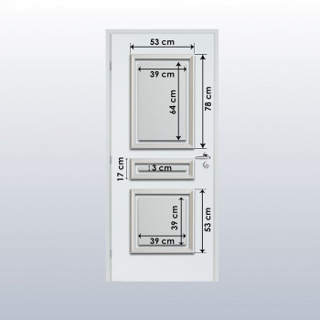 Décor de porte Lutecia 3...